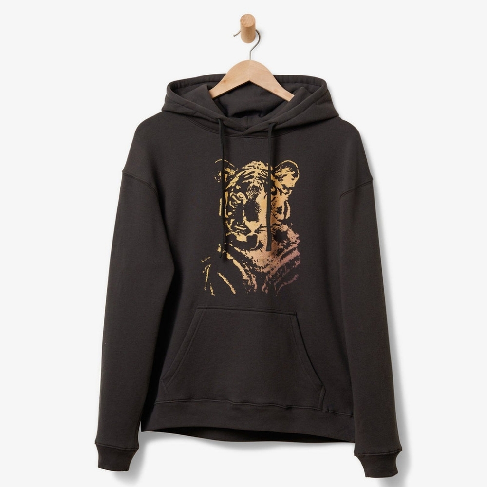 Tiger Face Hoodie: Pura Vida